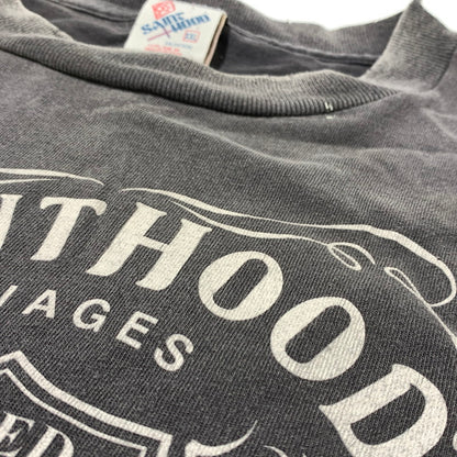【中古品】【メンズ】 SAINT Mxxxxxx セント マイケル × NEIGHBORHOOD ネイバーフッド 別注 コラボ 25SS STHD . S/S TEE FEARLESS SM-HR8-0000-C70 ショートスリーブ Tシャツ 半袖 トップス 140-260913-ko-01-teih サイズ：XXL カラー：ブラック系/チャコール系 万代Net店