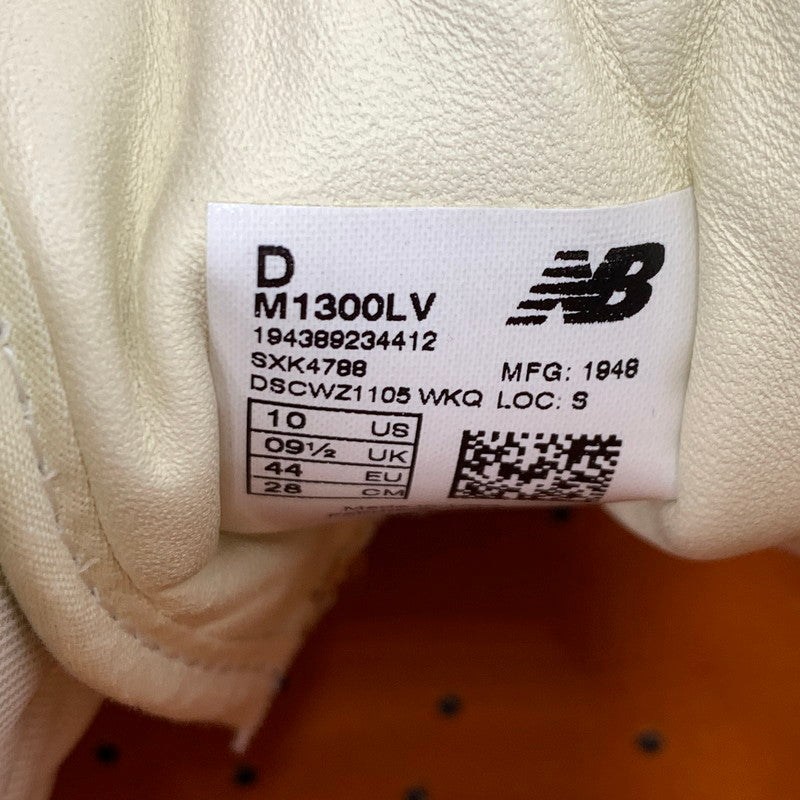 【中古品】【メンズ】 NEW BALNCE ニューバランス × Levi’s リーバイス 別注 コラボ SNEAKERS M1300LV スニーカー 靴 デニム シューズ 162-260917-ko-09-teih サイズ：28cm カラー：ベージュ 万代Net店
