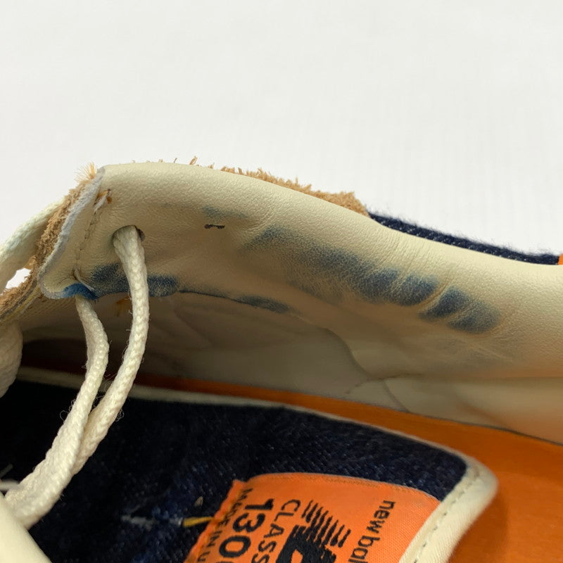 【中古品】【メンズ】 NEW BALNCE ニューバランス × Levi’s リーバイス 別注 コラボ SNEAKERS M1300LV スニーカー 靴 デニム シューズ 162-260917-ko-09-teih サイズ：28cm カラー：ベージュ 万代Net店
