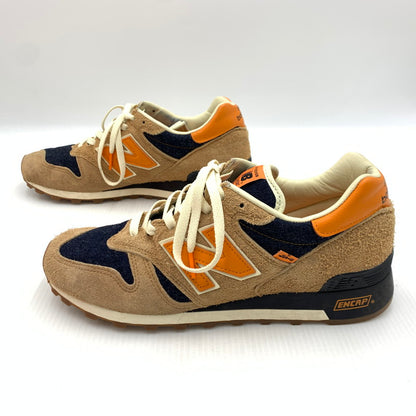 【中古品】【メンズ】 NEW BALNCE ニューバランス × Levi’s リーバイス 別注 コラボ SNEAKERS M1300LV スニーカー 靴 デニム シューズ 162-260917-ko-09-teih サイズ：28cm カラー：ベージュ 万代Net店
