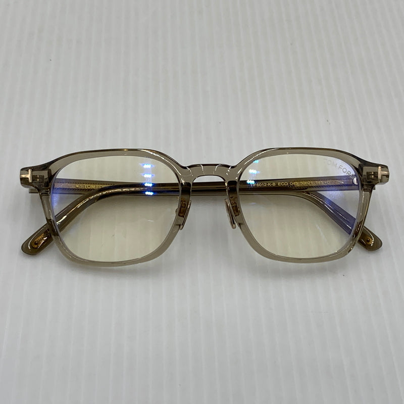 【中古品】【メンズ】 TOMFORD トム フォード SUNGLASSES FT6012-KB 045 サングラス 203-260915-sa-20-teih カラー：ブラウン系 万代Net店