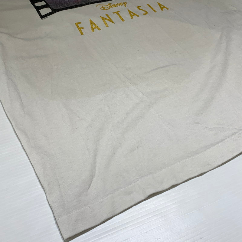 【中古品】【メンズ】 SAINT Mxxxxxx セントマイケル DSNY_TEE FANTASIA SM-MK1-0000-C86 ディズニー Tシャツ ファンタジア 半袖 トップス 142-260913-ko-04-teih サイズ：L カラー：ホワイト 万代Net店