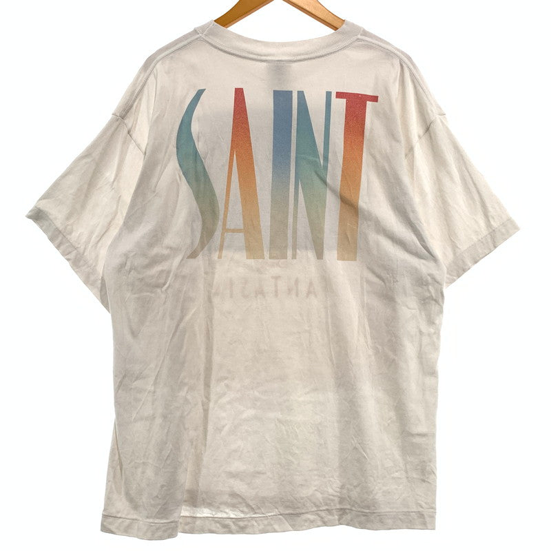【中古品】【メンズ】 SAINT Mxxxxxx セントマイケル DSNY_TEE FANTASIA SM-MK1-0000-C86 ディズニー Tシャツ ファンタジア 半袖 トップス 142-260913-ko-04-teih サイズ：L カラー：ホワイト 万代Net店