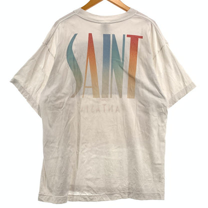 【中古品】【メンズ】 SAINT Mxxxxxx セントマイケル DSNY_TEE FANTASIA SM-MK1-0000-C86 ディズニー Tシャツ ファンタジア 半袖 トップス 142-260913-ko-04-teih サイズ：L カラー：ホワイト 万代Net店