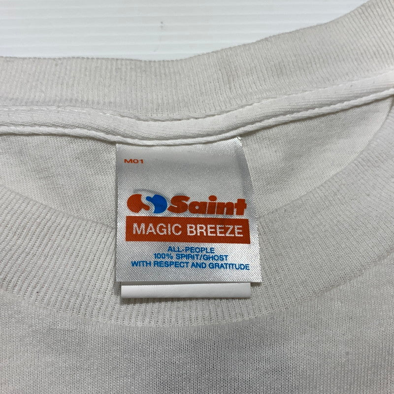【中古品】【メンズ】 SAINT Mxxxxxx セントマイケル DSNY_TEE FANTASIA SM-MK1-0000-C86 ディズニー Tシャツ ファンタジア 半袖 トップス 142-260913-ko-04-teih サイズ：L カラー：ホワイト 万代Net店