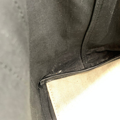 【中古品】【メンズ/レディース】 BALENCIAGA バレンシアガ 339933 ネイビーカバス カバン コットンキャンバス カーフスキン 180-260914-ko-05-teih カラー：ナチュラル/ブラック 万代Net店