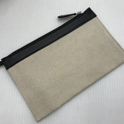 【中古品】【メンズ/レディース】 BALENCIAGA バレンシアガ 339933 ネイビーカバス カバン コットンキャンバス カーフスキン 180-260914-ko-05-teih カラー：ナチュラル/ブラック 万代Net店