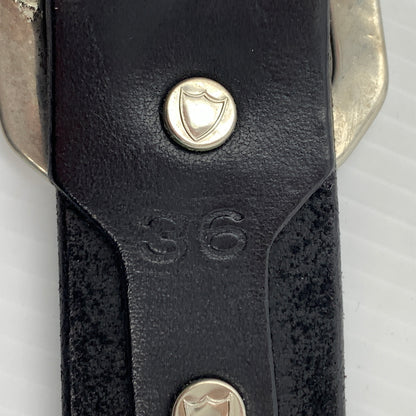 【中古品】【メンズ】 HTC エイチティーシー OVERLAY PEANUT BELT オーバーレイ ピーナッツ ベルト アクセサリー 205-260915-sa-21-teih サイズ：36 カラー：ブラック 万代Net店