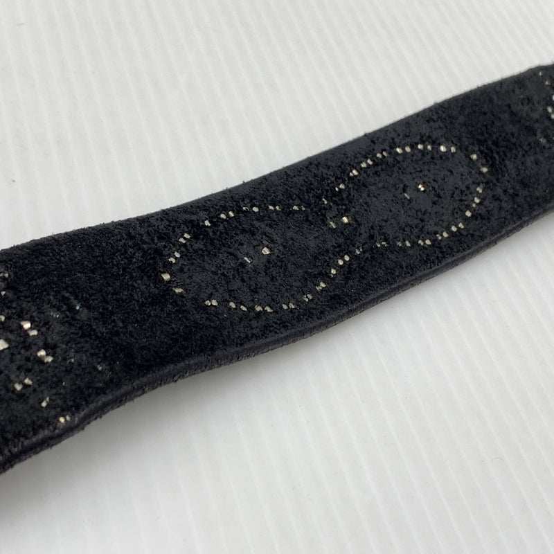 【中古品】【メンズ】 HTC エイチティーシー OVERLAY PEANUT BELT オーバーレイ ピーナッツ ベルト アクセサリー 205-260915-sa-21-teih サイズ：36 カラー：ブラック 万代Net店