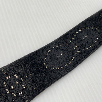 【中古品】【メンズ】 HTC エイチティーシー OVERLAY PEANUT BELT オーバーレイ ピーナッツ ベルト アクセサリー 205-260915-sa-21-teih サイズ：36 カラー：ブラック 万代Net店