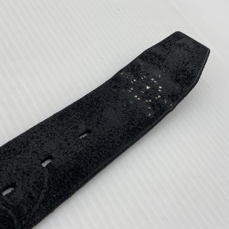 【中古品】【メンズ】 HTC エイチティーシー OVERLAY PEANUT BELT オーバーレイ ピーナッツ ベルト アクセサリー 205-260915-sa-21-teih サイズ：36 カラー：ブラック 万代Net店