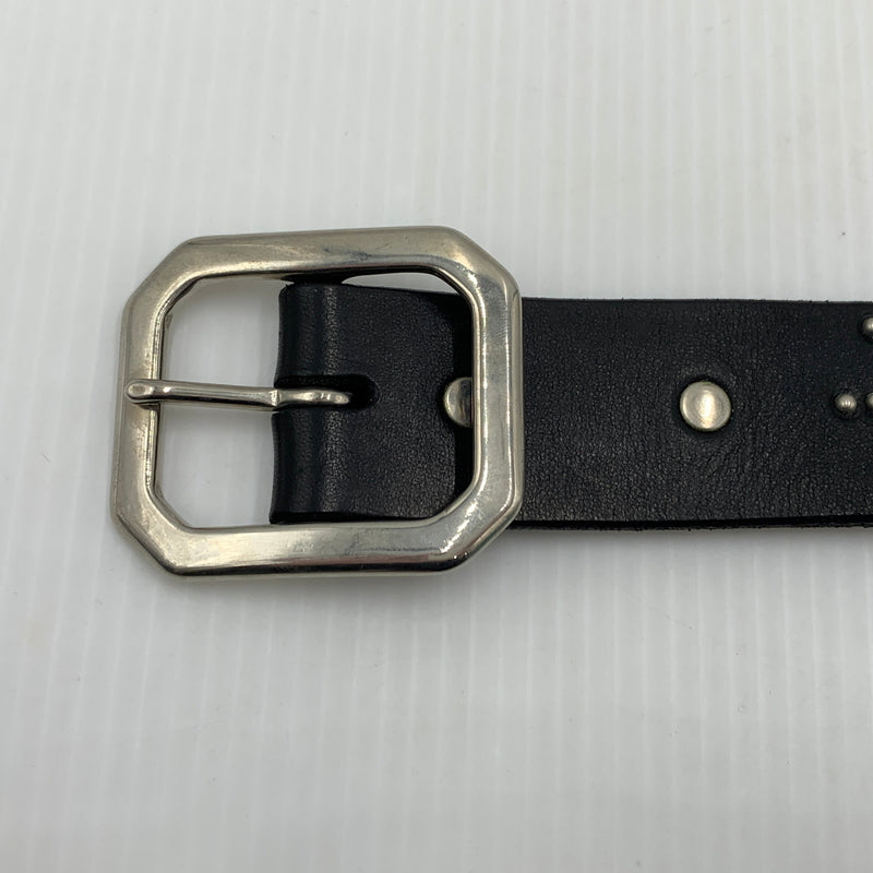 【中古品】【メンズ】 HTC エイチティーシー OVERLAY PEANUT BELT オーバーレイ ピーナッツ ベルト アクセサリー 205-260915-sa-21-teih サイズ：36 カラー：ブラック 万代Net店