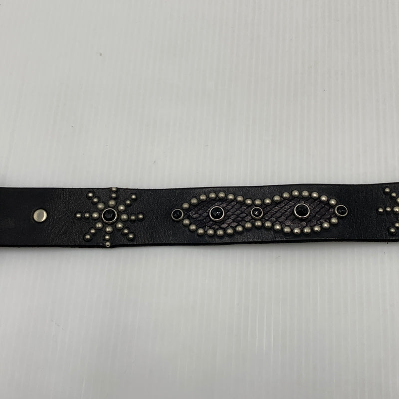 【中古品】【メンズ】 HTC エイチティーシー OVERLAY PEANUT BELT オーバーレイ ピーナッツ ベルト アクセサリー 205-260915-sa-21-teih サイズ：36 カラー：ブラック 万代Net店
