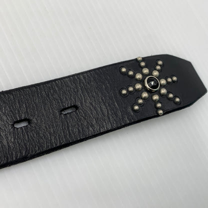 【中古品】【メンズ】 HTC エイチティーシー OVERLAY PEANUT BELT オーバーレイ ピーナッツ ベルト アクセサリー 205-260915-sa-21-teih サイズ：36 カラー：ブラック 万代Net店