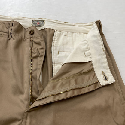 【中古品】【メンズ】 BUZZ RICKSON’S バズ リクソンズ ORIGINAL SPEC CHINOS BR40025 オリジナル スペック チノンス ボトムス チノパン 156-260913-sa-25-teih サイズ：36 カラー：ベージュ 万代Net店