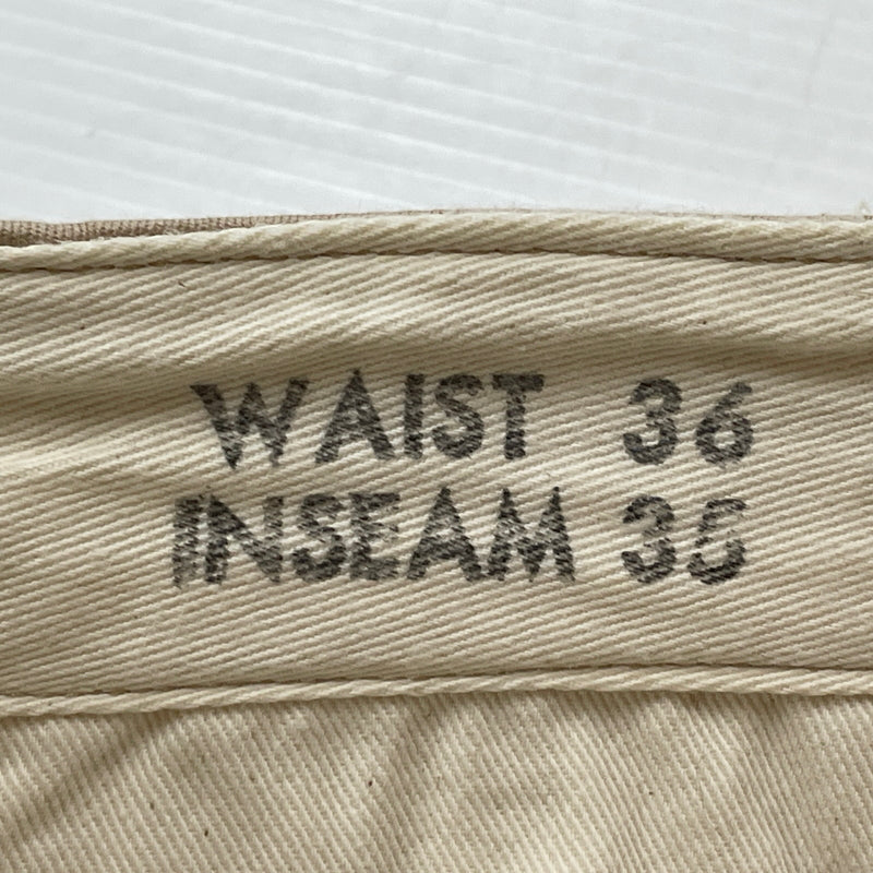 【中古品】【メンズ】 BUZZ RICKSON’S バズ リクソンズ ORIGINAL SPEC CHINOS BR40025 オリジナル スペック チノンス ボトムス チノパン 156-260913-sa-25-teih サイズ：36 カラー：ベージュ 万代Net店