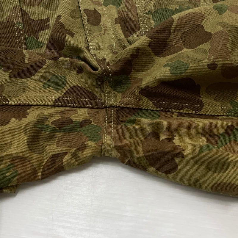 【中古品】【メンズ】 STUDIO D'ARTISAN ステュディオ ダ ルチザン 1669 BAKER SHORTS ベイカー ショーツ ボトムス 短パン 156-260913-sa-13-teih サイズ：34 カラー：カモ柄 万代Net店