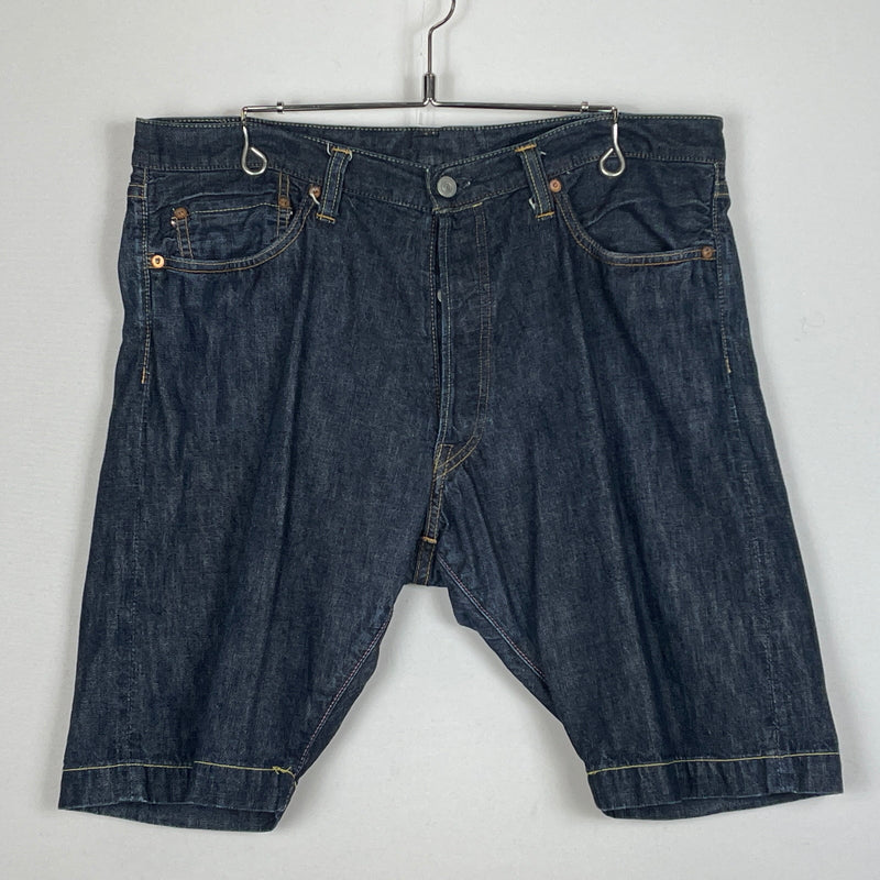 【中古品】【メンズ】 MOMOTARO モモタロウ DENIM SHORT PANTS 0205 デニム ショート パンツ ボトムス 短パン 156-260913-sa-15-teih サイズ：36 カラー：インディゴ 万代Net店