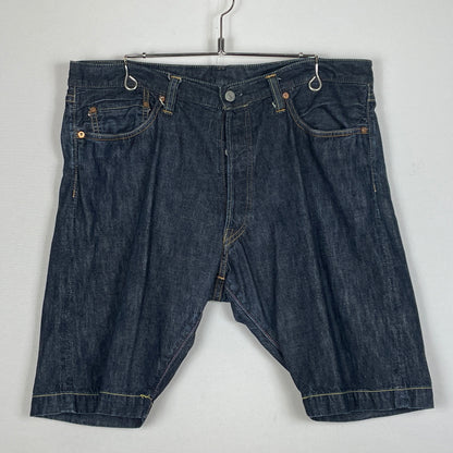 【中古品】【メンズ】 MOMOTARO モモタロウ DENIM SHORT PANTS 0205 デニム ショート パンツ ボトムス 短パン 156-260913-sa-15-teih サイズ：36 カラー：インディゴ 万代Net店