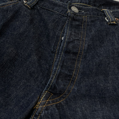 【中古品】【メンズ】 MOMOTARO モモタロウ DENIM SHORT PANTS 0205 デニム ショート パンツ ボトムス 短パン 156-260913-sa-15-teih サイズ：36 カラー：インディゴ 万代Net店