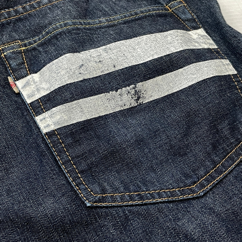 【中古品】【メンズ】 MOMOTARO モモタロウ DENIM SHORT PANTS 0205 デニム ショート パンツ ボトムス 短パン 156-260913-sa-15-teih サイズ：36 カラー：インディゴ 万代Net店