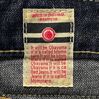 【中古品】【メンズ】 MOMOTARO モモタロウ DENIM SHORT PANTS 0205 デニム ショート パンツ ボトムス 短パン 156-260913-sa-15-teih サイズ：36 カラー：インディゴ 万代Net店