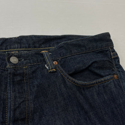 【中古品】【メンズ】 MOMOTARO モモタロウ DENIM SHORT PANTS 0205 デニム ショート パンツ ボトムス 短パン 156-260913-sa-15-teih サイズ：36 カラー：インディゴ 万代Net店