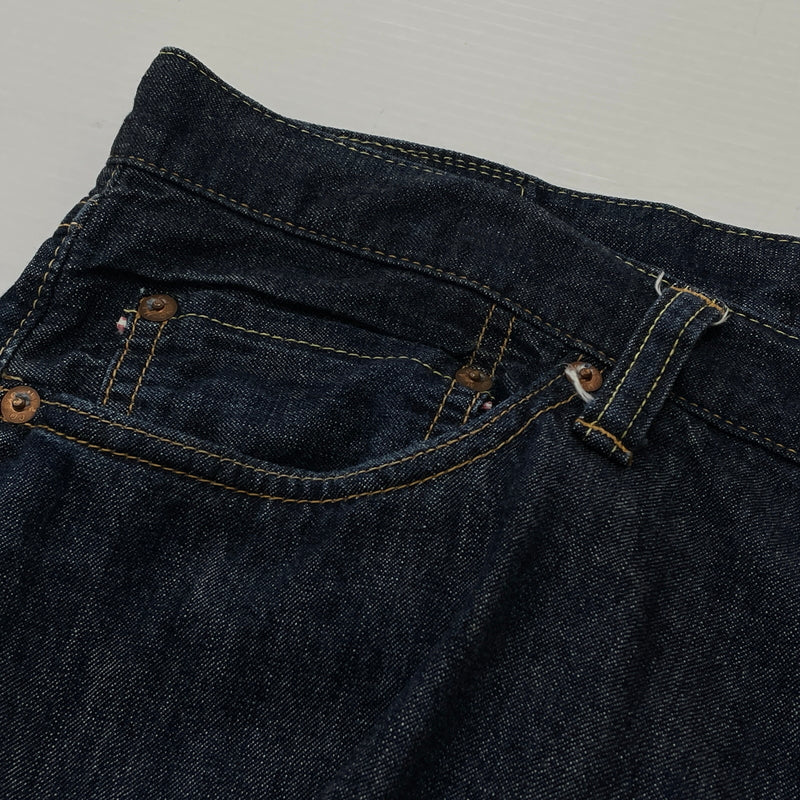 【中古品】【メンズ】 MOMOTARO モモタロウ DENIM SHORT PANTS 0205 デニム ショート パンツ ボトムス 短パン 156-260913-sa-15-teih サイズ：36 カラー：インディゴ 万代Net店