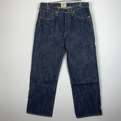 【中古品】【メンズ】 PHERROW‘S フェローズ 451 STARCHED WASH DENIM PANTS スターチド ウォッシュ デニム パンツ ボトムス ジーンズ 156-260913-sa-20-teih サイズ：34 カラー：インディゴ 万代Net店