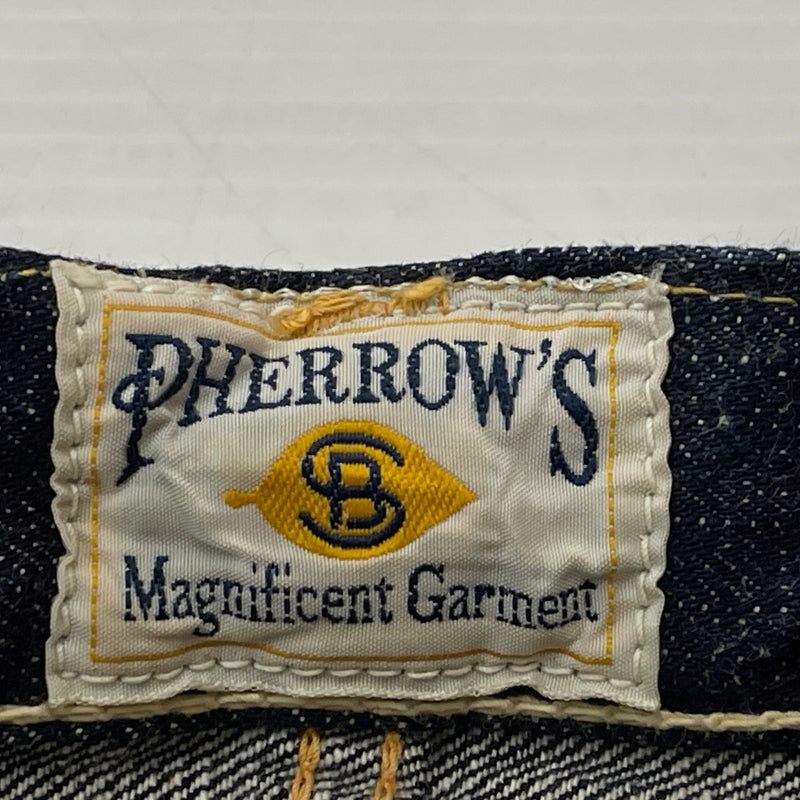 【中古品】【メンズ】 PHERROW‘S フェローズ 451 STARCHED WASH DENIM PANTS スターチド ウォッシュ デニム パンツ ボトムス ジーンズ 156-260913-sa-20-teih サイズ：34 カラー：インディゴ 万代Net店
