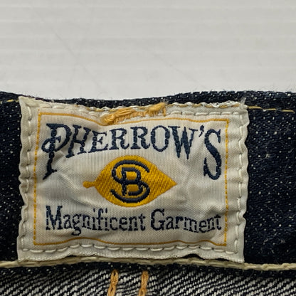 【中古品】【メンズ】 PHERROW‘S フェローズ 451 STARCHED WASH DENIM PANTS スターチド ウォッシュ デニム パンツ ボトムス ジーンズ 156-260913-sa-20-teih サイズ：34 カラー：インディゴ 万代Net店