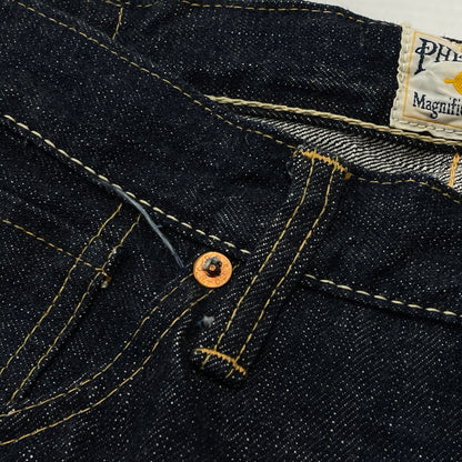【中古品】【メンズ】 PHERROW‘S フェローズ 451 STARCHED WASH DENIM PANTS スターチド ウォッシュ デニム パンツ ボトムス ジーンズ 156-260913-sa-20-teih サイズ：34 カラー：インディゴ 万代Net店
