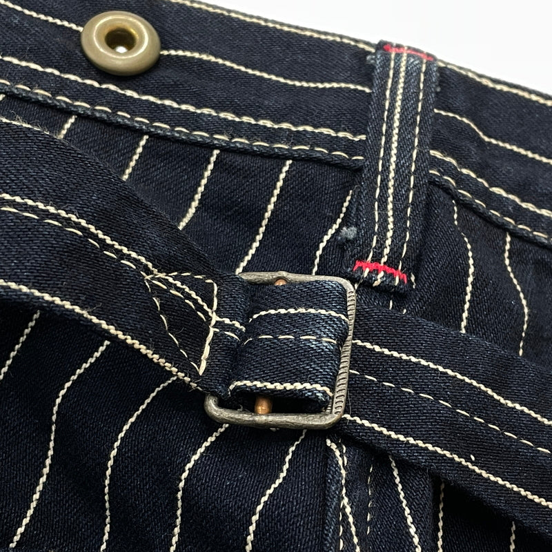 【中古品】【メンズ】 SUGARCANE シュガーケーン SC47161 WABASH BAKER PANTS ウォバッシュ バイカー パンツ ボトムス 156-260913-sa-21-teih サイズ：36 カラー：ストライプ 万代Net店