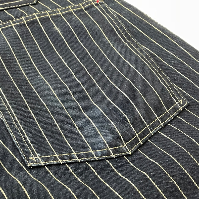 【中古品】【メンズ】 SUGARCANE シュガーケーン SC47161 WABASH BAKER PANTS ウォバッシュ バイカー パンツ ボトムス 156-260913-sa-21-teih サイズ：36 カラー：ストライプ 万代Net店