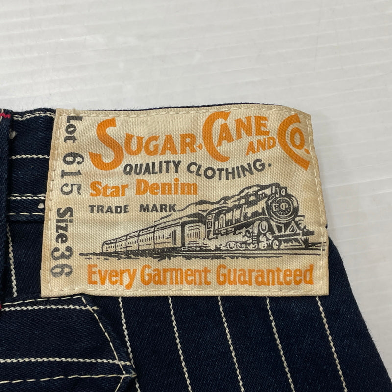 【中古品】【メンズ】 SUGARCANE シュガーケーン SC47161 WABASH BAKER PANTS ウォバッシュ バイカー パンツ ボトムス 156-260913-sa-21-teih サイズ：36 カラー：ストライプ 万代Net店