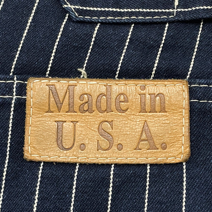 【中古品】【メンズ】 SUGARCANE シュガーケーン SC47161 WABASH BAKER PANTS ウォバッシュ バイカー パンツ ボトムス 156-260913-sa-21-teih サイズ：36 カラー：ストライプ 万代Net店