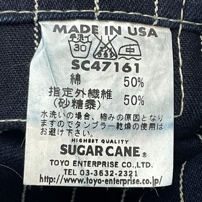 【中古品】【メンズ】 SUGARCANE シュガーケーン SC47161 WABASH BAKER PANTS ウォバッシュ バイカー パンツ ボトムス 156-260913-sa-21-teih サイズ：36 カラー：ストライプ 万代Net店