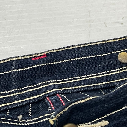 【中古品】【メンズ】 SUGARCANE シュガーケーン SC47161 WABASH BAKER PANTS ウォバッシュ バイカー パンツ ボトムス 156-260913-sa-21-teih サイズ：36 カラー：ストライプ 万代Net店