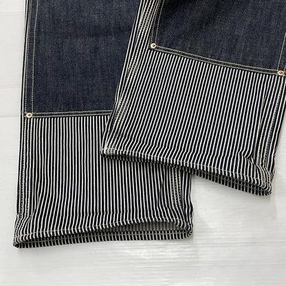 【中古品】【メンズ】 サムライ自動車倶楽部 DOUBLE KNEE PANTS SM210WHC ダブルニー パンツ ボトムス ジーンズ 156-260913-sa-22-teih サイズ：34 カラー：インディゴ 万代Net店