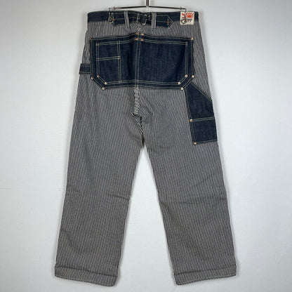 【中古品】【メンズ】 サムライ自動車倶楽部 DOUBLE KNEE PANTS SM210WHC ダブルニー パンツ ボトムス ジーンズ 156-260913-sa-22-teih サイズ：34 カラー：インディゴ 万代Net店