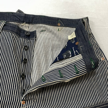 【中古品】【メンズ】 サムライ自動車倶楽部 DOUBLE KNEE PANTS SM210WHC ダブルニー パンツ ボトムス ジーンズ 156-260913-sa-22-teih サイズ：34 カラー：インディゴ 万代Net店