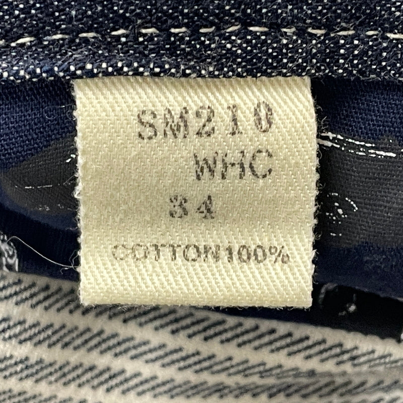 【中古品】【メンズ】 サムライ自動車倶楽部 DOUBLE KNEE PANTS SM210WHC ダブルニー パンツ ボトムス ジーンズ 156-260913-sa-22-teih サイズ：34 カラー：インディゴ 万代Net店