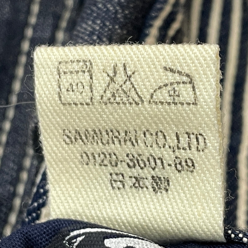 【中古品】【メンズ】 サムライ自動車倶楽部 DOUBLE KNEE PANTS SM210WHC ダブルニー パンツ ボトムス ジーンズ 156-260913-sa-22-teih サイズ：34 カラー：インディゴ 万代Net店