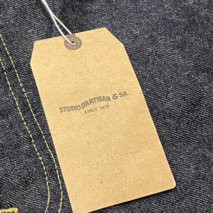 【中古品】【メンズ】 STUDIO D'ARTISAN ステュディオ ダ ルチザン ディー CRAZY DENIM SHORTS D1737 クレイジー デニム ショーツ ボトムス 短パン 156-260913-sa-16-teih サイズ：36 カラー：インディゴ 万代Net店