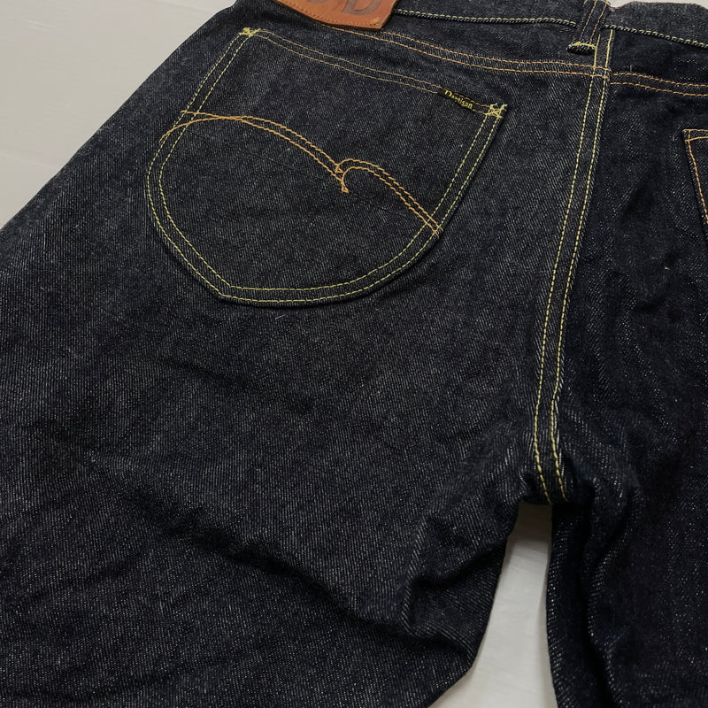 【中古品】【メンズ】 STUDIO D'ARTISAN ステュディオ ダ ルチザン ディー CRAZY DENIM SHORTS D1737 クレイジー デニム ショーツ ボトムス 短パン 156-260913-sa-16-teih サイズ：36 カラー：インディゴ 万代Net店