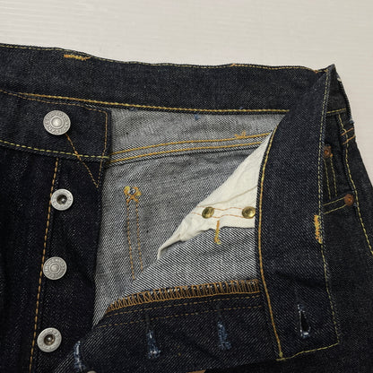 【中古品】【メンズ】 STUDIO D'ARTISAN ステュディオ ダ ルチザン ディー CRAZY DENIM SHORTS D1737 クレイジー デニム ショーツ ボトムス 短パン 156-260913-sa-16-teih サイズ：36 カラー：インディゴ 万代Net店