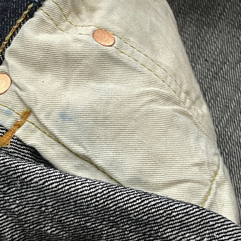【中古品】【メンズ】 STUDIO D'ARTISAN ステュディオ ダ ルチザン ディー CRAZY DENIM SHORTS D1737 クレイジー デニム ショーツ ボトムス 短パン 156-260913-sa-16-teih サイズ：36 カラー：インディゴ 万代Net店