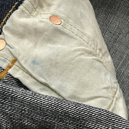 【中古品】【メンズ】 STUDIO D'ARTISAN ステュディオ ダ ルチザン ディー CRAZY DENIM SHORTS D1737 クレイジー デニム ショーツ ボトムス 短パン 156-260913-sa-16-teih サイズ：36 カラー：インディゴ 万代Net店