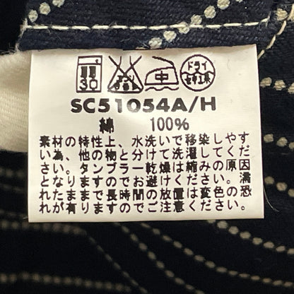 【中古品】【メンズ】 SUGARCANE シュガーケーン WABASH STRIPE PANTS LOT054 ウォバッシュ ストライプ パンツ ボトムス 短パン 156-260913-sa-17-teih サイズ：34 カラー：ストライプ 万代Net店