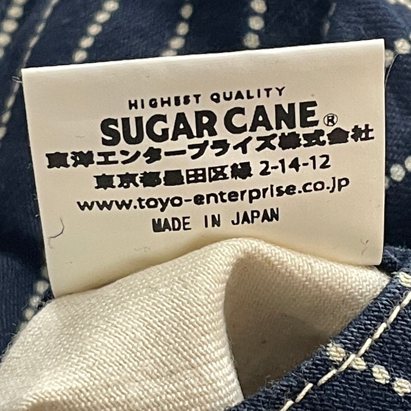 【中古品】【メンズ】 SUGARCANE シュガーケーン WABASH STRIPE PANTS LOT054 ウォバッシュ ストライプ パンツ ボトムス 短パン 156-260913-sa-17-teih サイズ：34 カラー：ストライプ 万代Net店